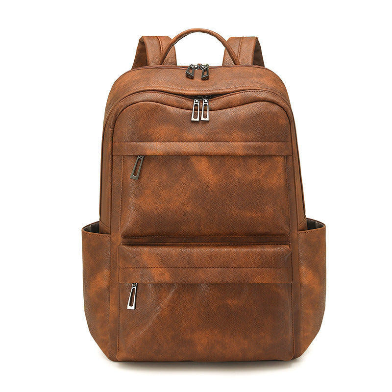 Men's Simple Business Large Capacity Waterproof Computer Backpacks