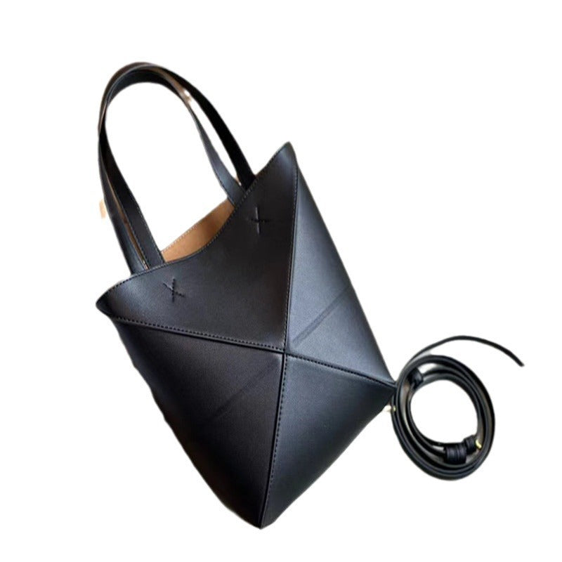 Deformation Folding Geometric Portable Large Capacity Bags