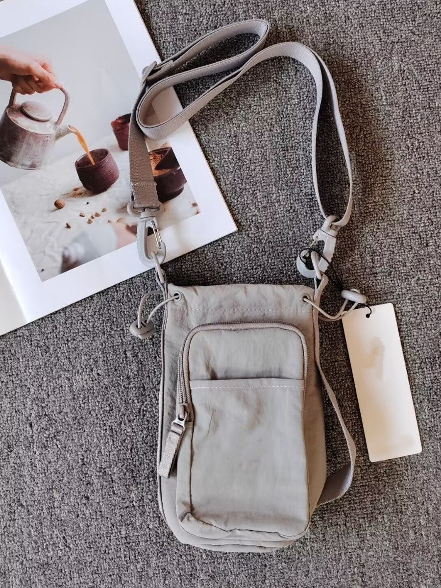 Women's Solid Color Multifunctional Fitness Kettle Fashion Mobile Phone Bag