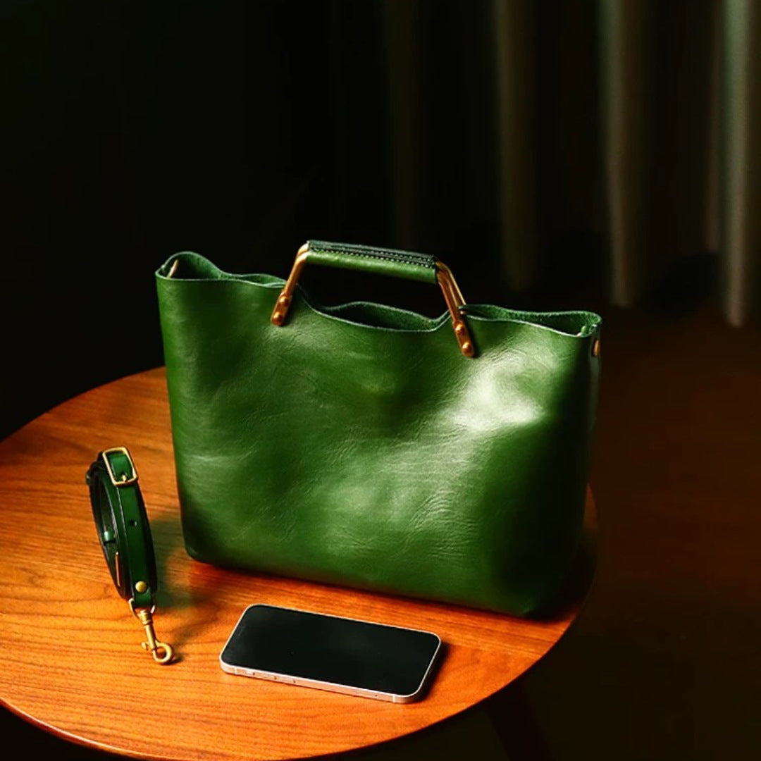 Women's Autumn Retro Minority Large Capacity Commuter Women's Handbag