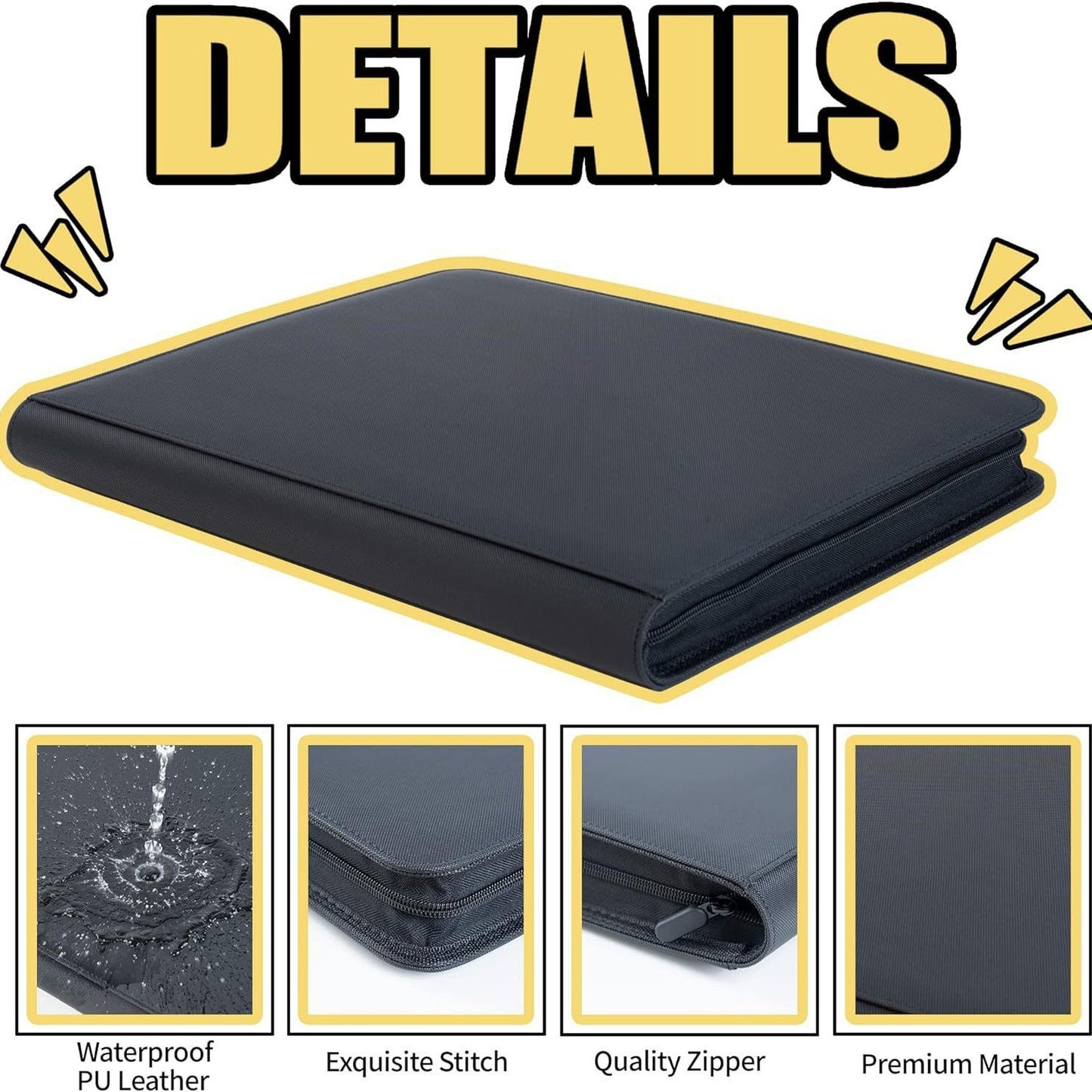 Business Binder Applicable To Clamp Hard Card Pack Card Sleeve