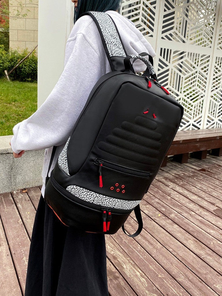Trendy Independent Flying High Large Capacity Basketball Shoes Bags