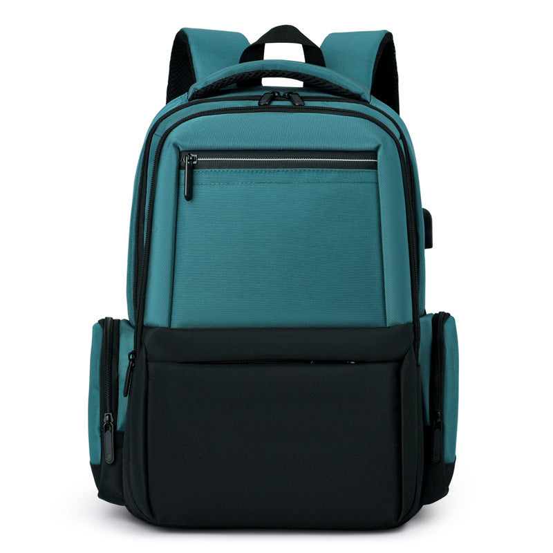 Men's Fashion Simple Business Large Capacity Computer Leisure Backpack