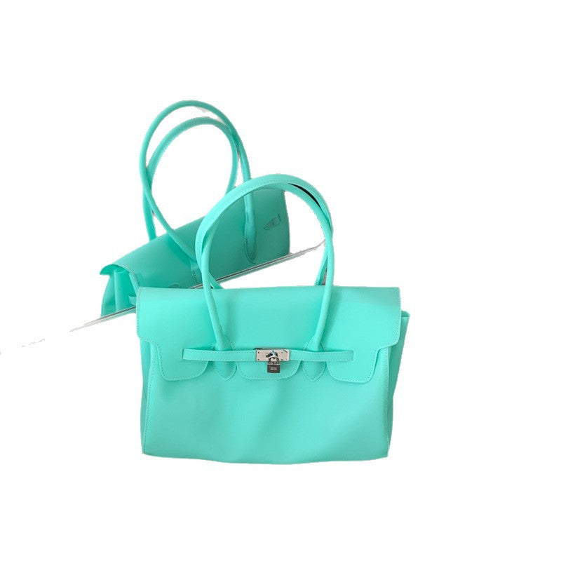 Summer Commuter Fashion Transparent Large Capacity Women's Handbag