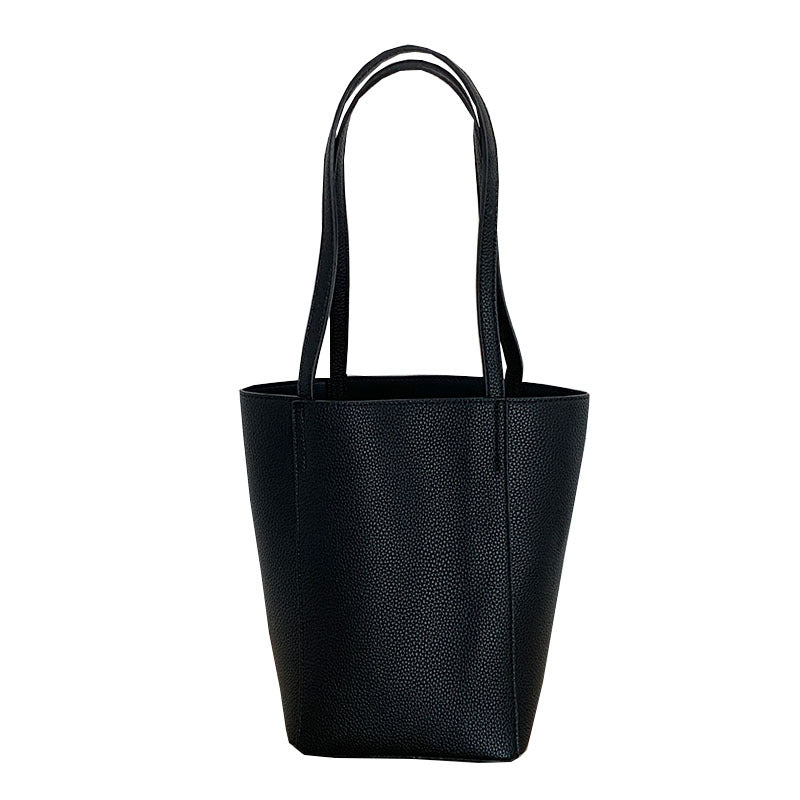 Women's One Korean Style Idle Vegetable Basket Bucket Bag