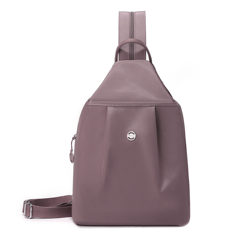 Beautiful Slouchy Women's Simple Trendy Oxford Women's Backpack
