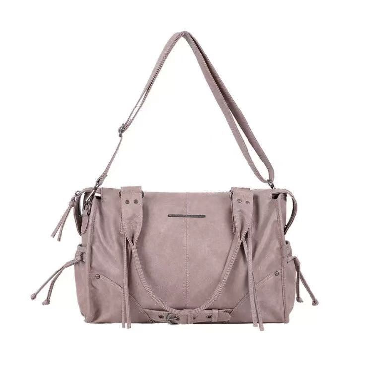 Style Retro Easy Matching Large Capacity Shoulder Bags