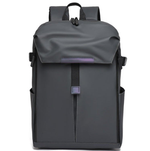 Men's Derm Business Trendy Double Back Computer Leisure Backpack
