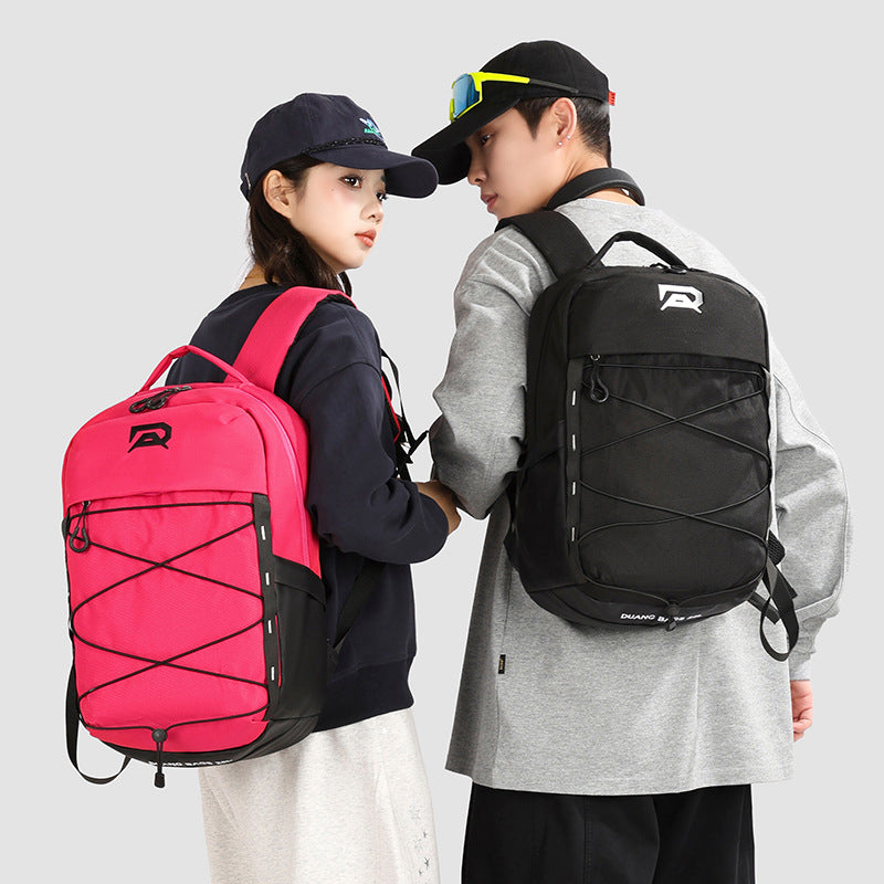 Face Value Korean Style Design Couple Simple Lightweight Backpacks