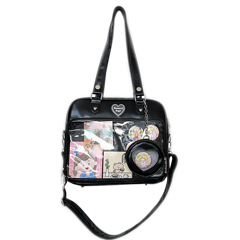College Comic Show Millet Transparent Bar Board Bags