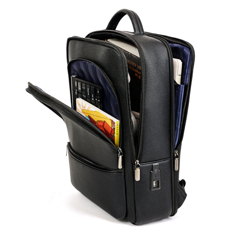 Men's Gift Printing Shaping Computer Large Capacity Business Backpack