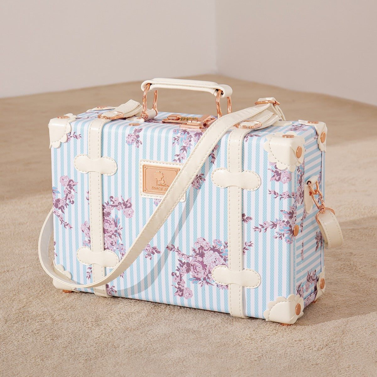 Stylish Fashion Fresh Floral Suitcase Inch Luggage