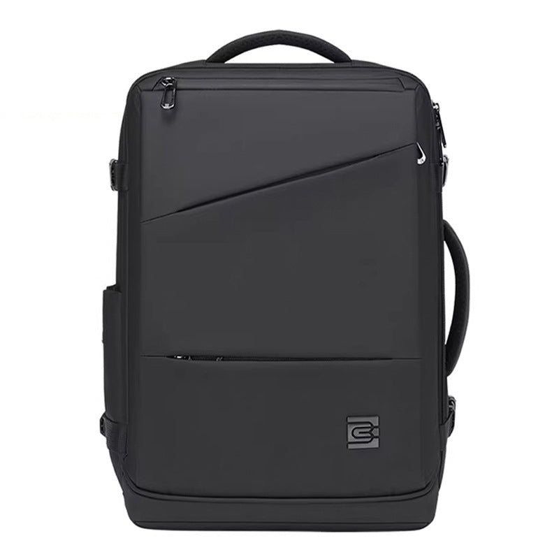 Men's Scalable Large Capacity Computer Leisure Business Backpack