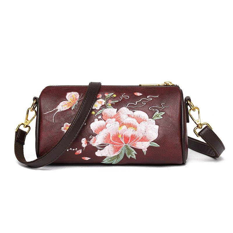 Textured Ethnic Style Embroidered Mother Chinese Bags