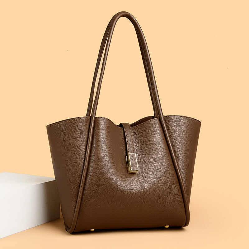 Women's Vegetable Basket Commuter Large Capacity Versatile Bucket Bags