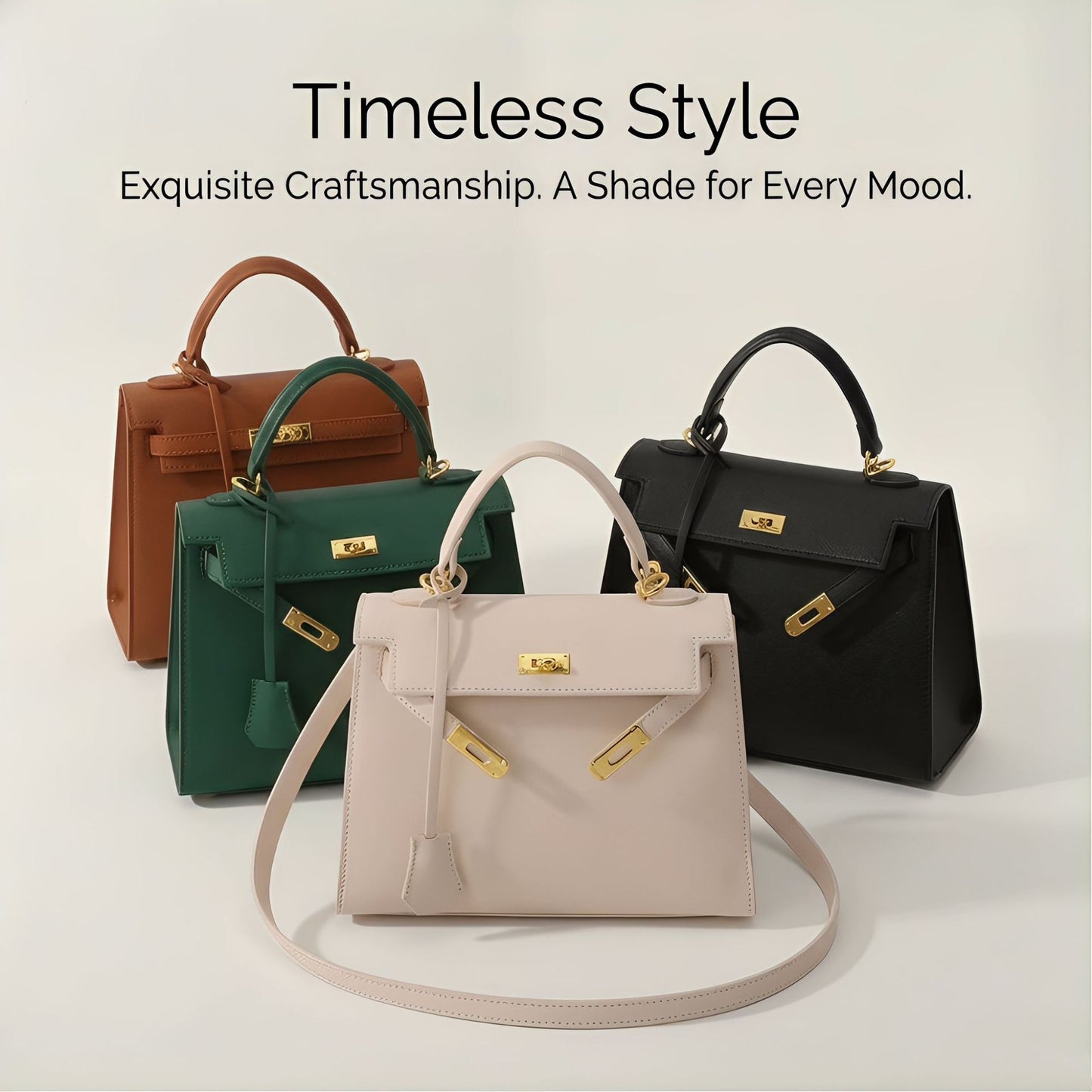 Women's High Sense Kelly Second Generation Handmade Design Women's Shoulder Bag