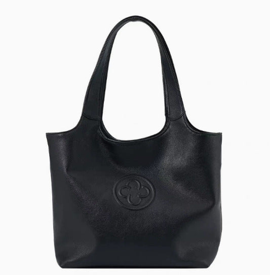 Retro Kas Underarm High-grade White Commuter Le Shoulder Bags