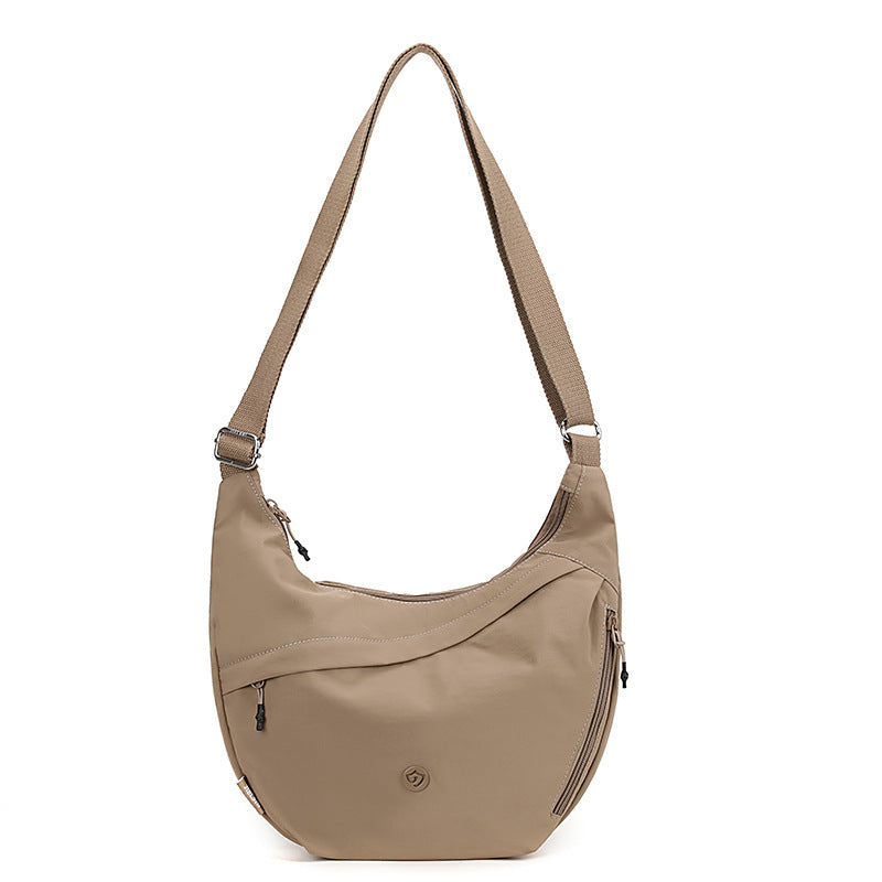 Women's Trendy Dumpling Waterproof Nylon Cloth Fashion Women's Shoulder Bag