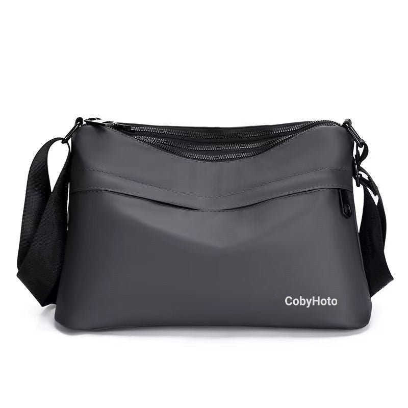 Men's Stylish Good Texture Simple Large Capacity Korean Style Men's Messenger Bags