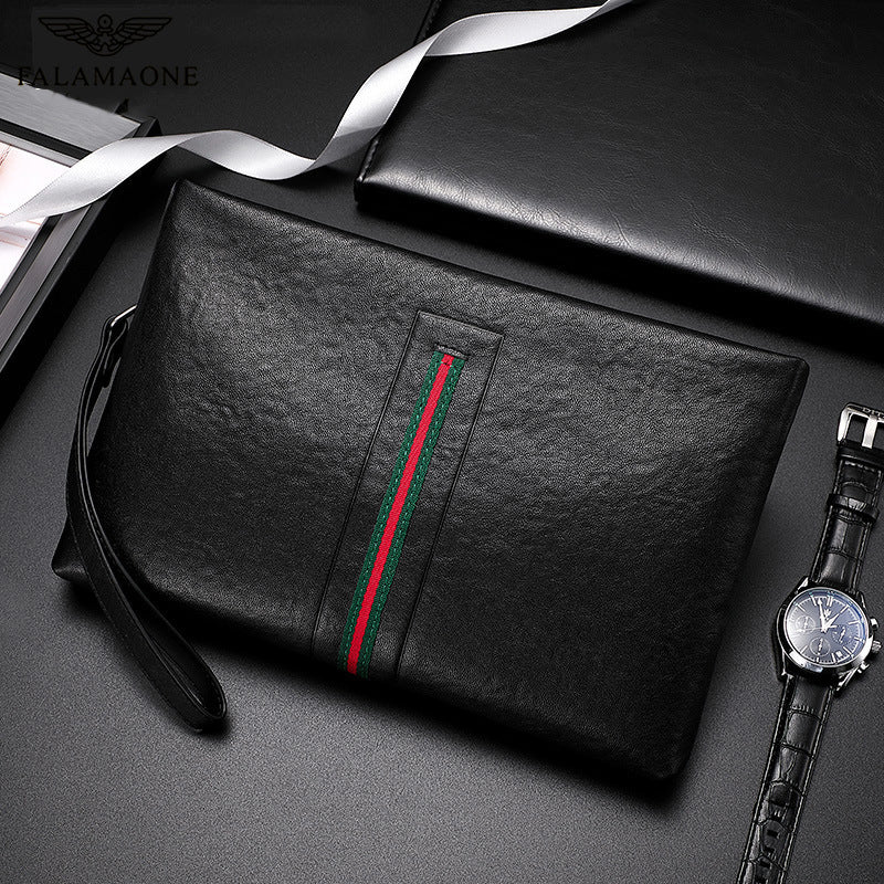 Men's Fl Light Luxury Business Underarm Fashion Mobile Phone Bag