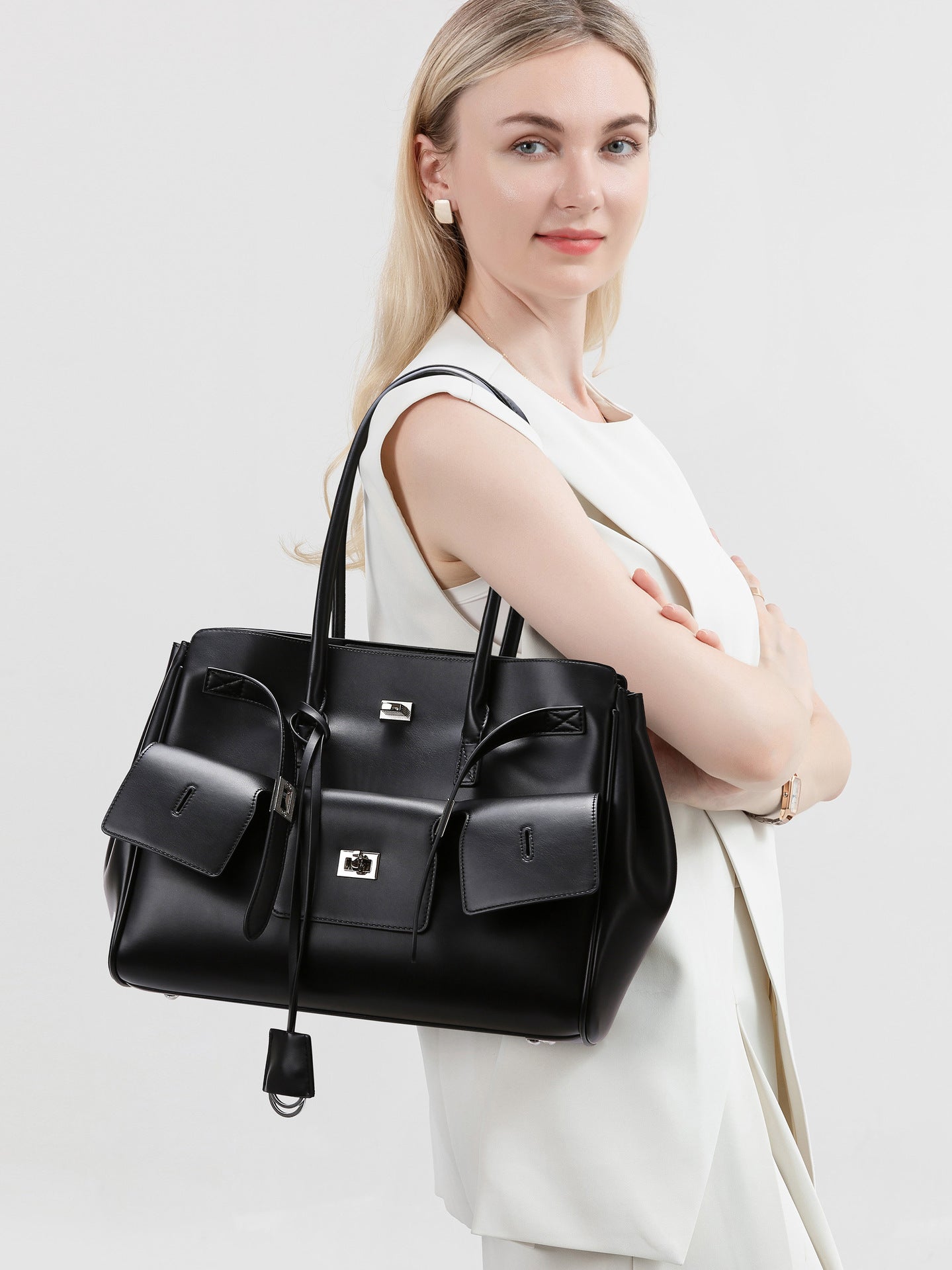 Women's Stylish Simple High-grade Sense Large Capacity Tote Bag