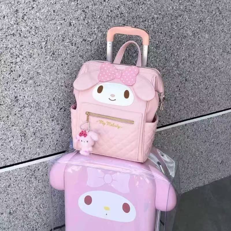 Bow Cartoon Large Capacity Cute Melody Backpacks