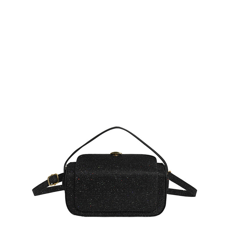 Women's High-grade Portable Box Textured Western Style Women's Messenger Bag
