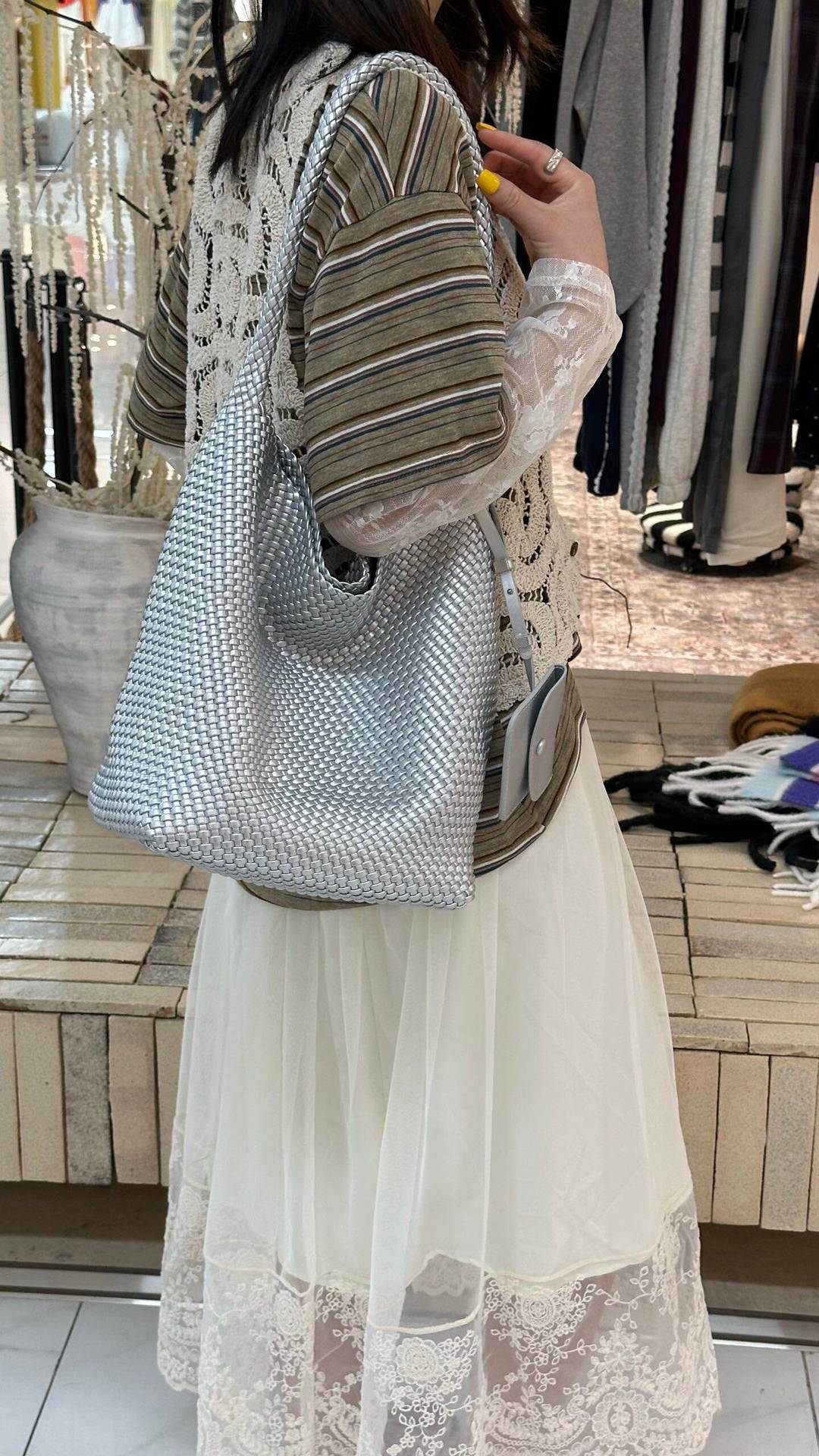 Women's Sense Hand-woven Candy Color Fashion Large Bags