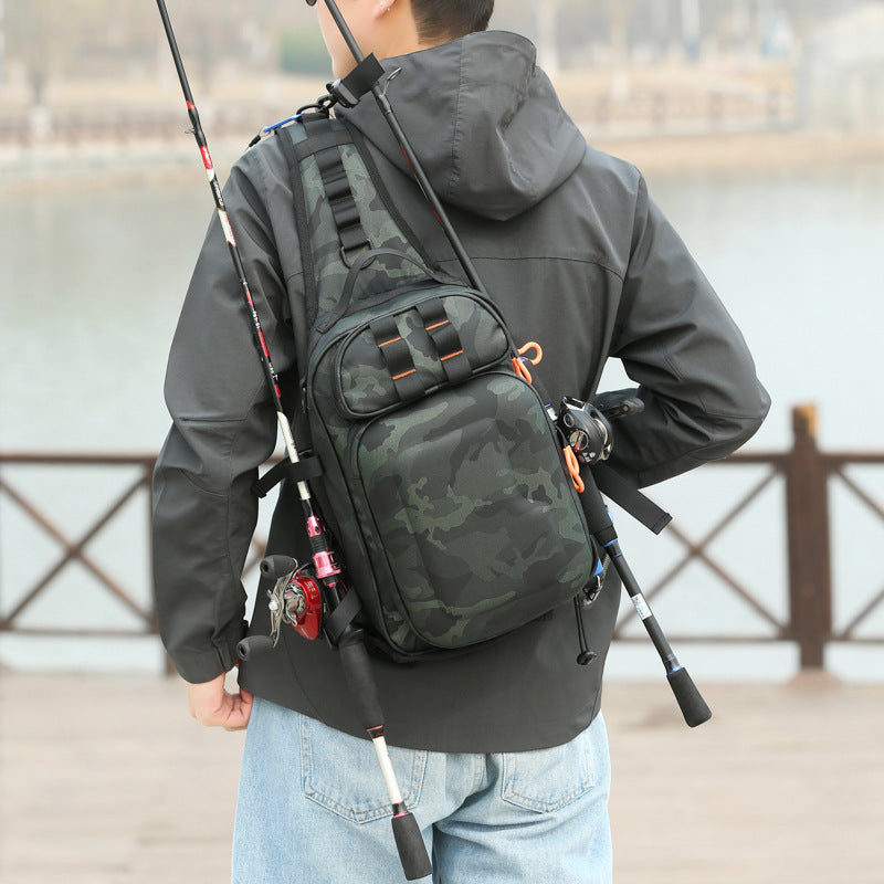 Giant Tooth Lure Waterproof Large Capacity Sports Backpack