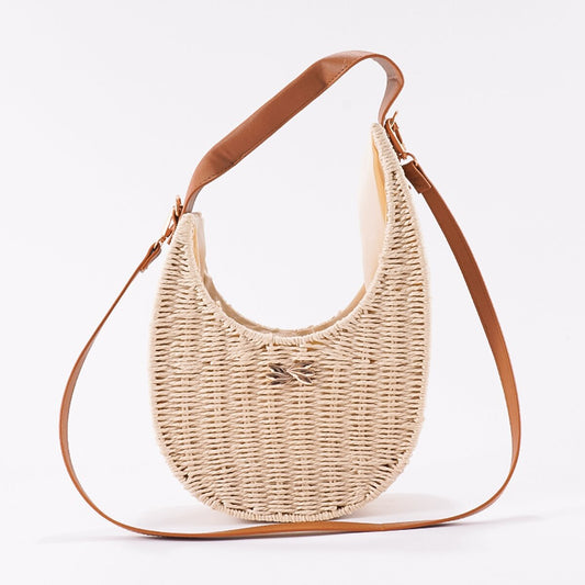 Design Straw French Retro Popular Fashion Women's Shoulder Bag