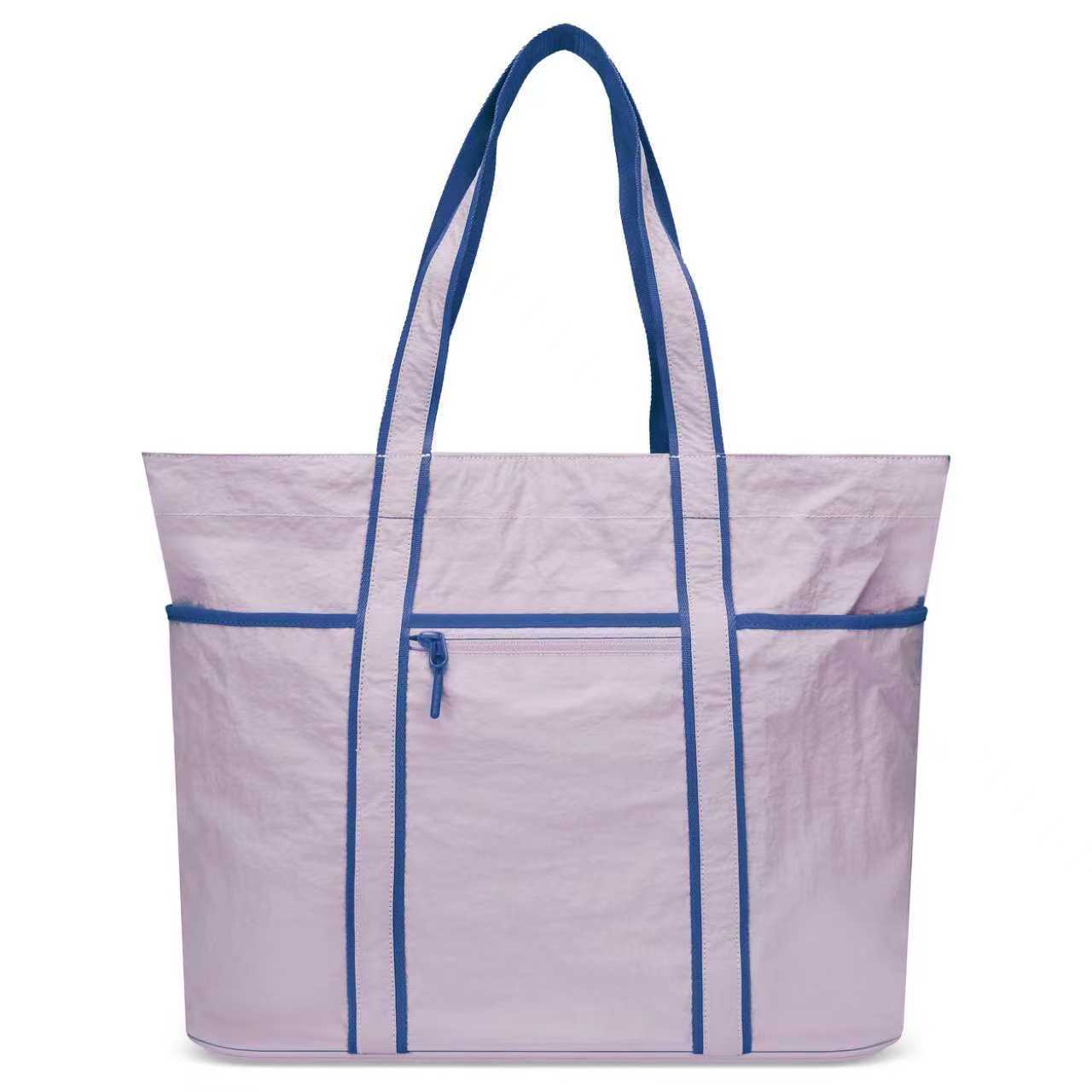 Contrast Color Storage Portable Waterproof Leisure Shoulder Bags