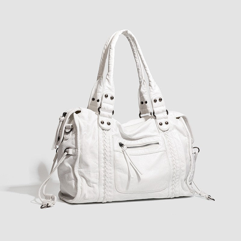 Women's Fashionable Large Capacity Practical Commuter French Style Bags