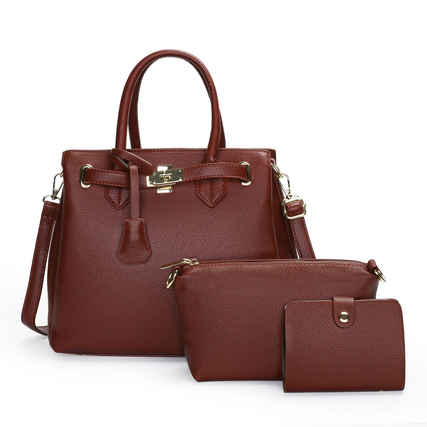 Women's Autumn Simple Large Capacity Textured Commuter Western Bags
