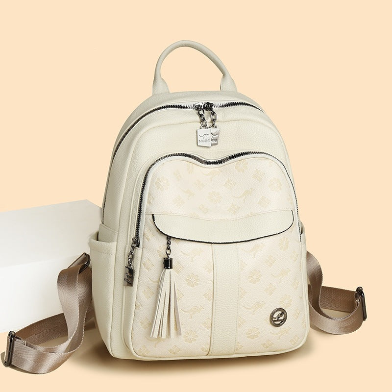 Women's Advanced Texture Fashionable Portable Exquisite Light Backpacks