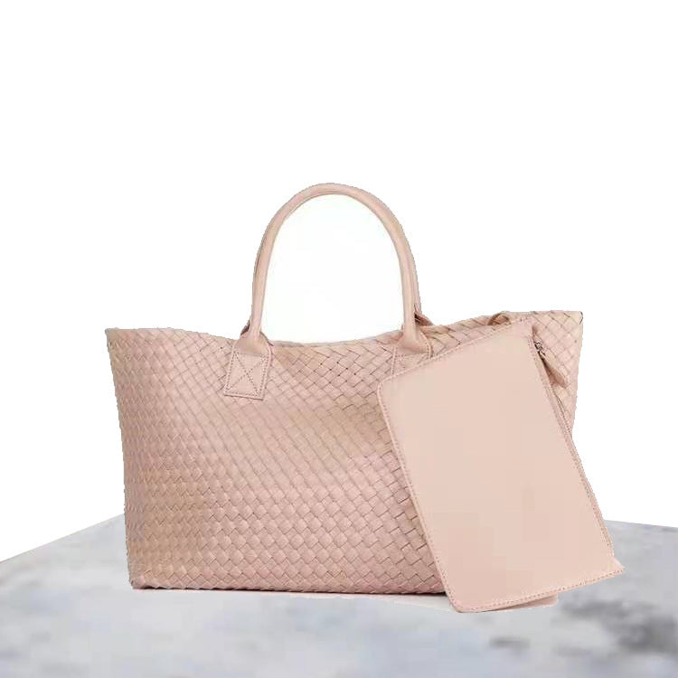 Imitation Sheepskin Beach Large Capacity On One Fashion Women's Handbag