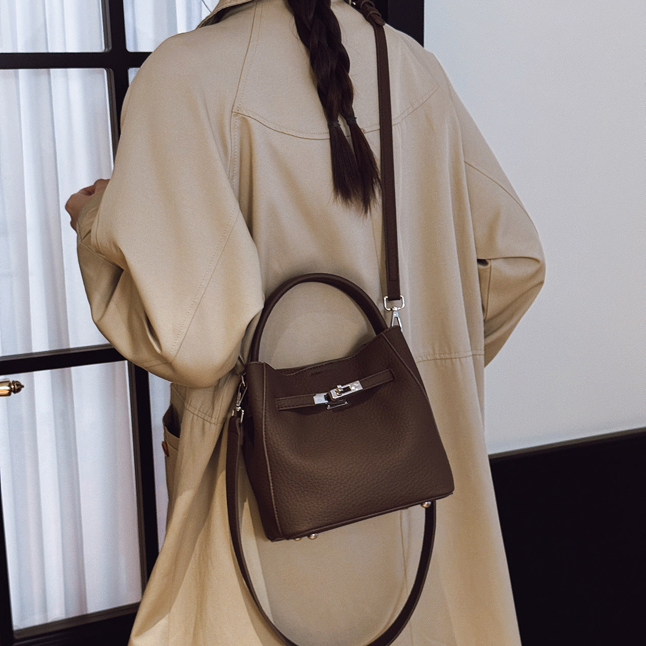 Winter Fashion Sense Design Vegetable Basket Handbags