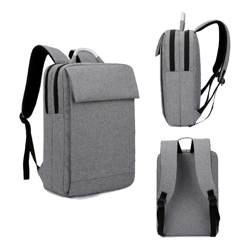 Men's Simple Computer College Trip Out Commuting Business Backpack