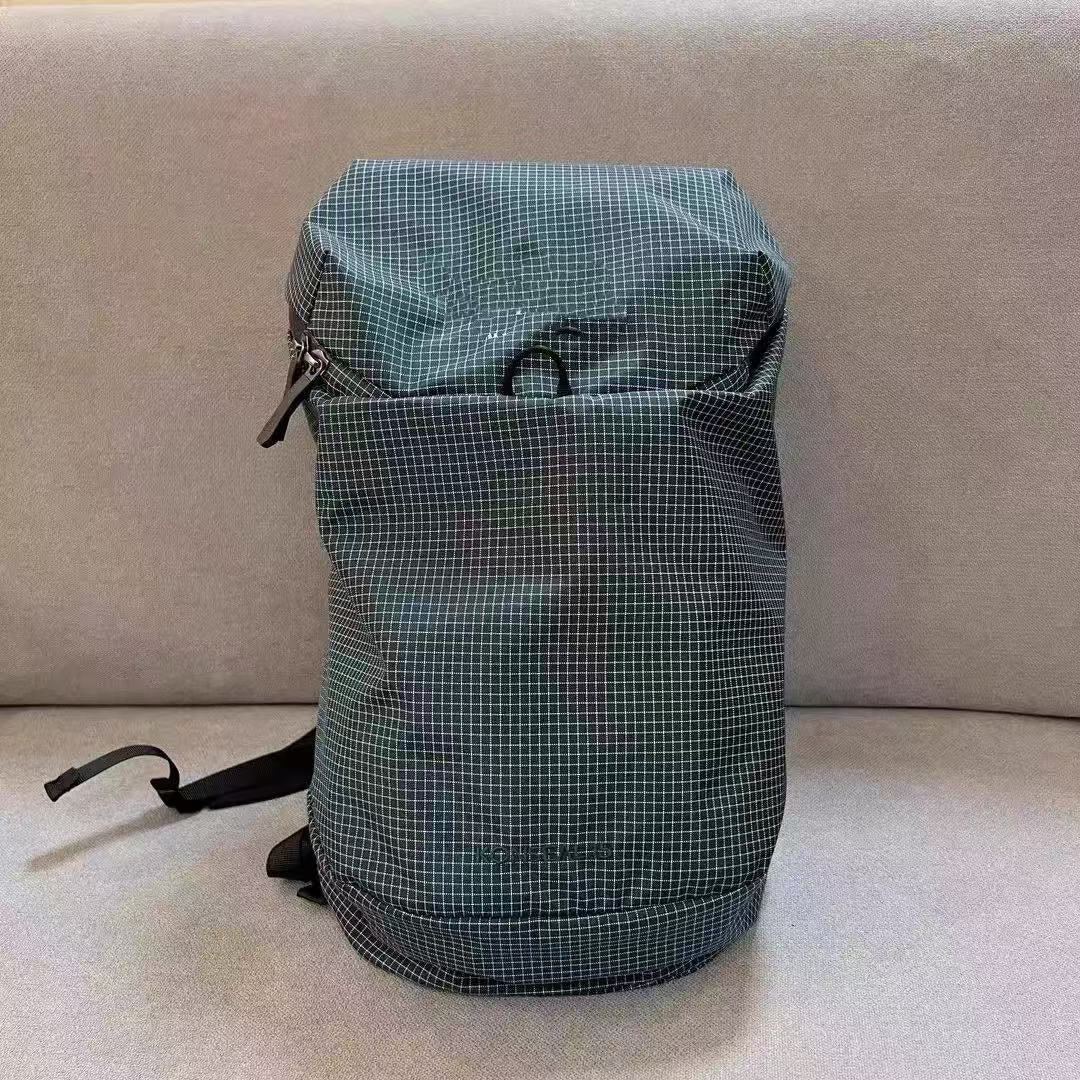 Lightweight Checked Leisure Waterproof Fashion Embroidery Weight Sports Backpack