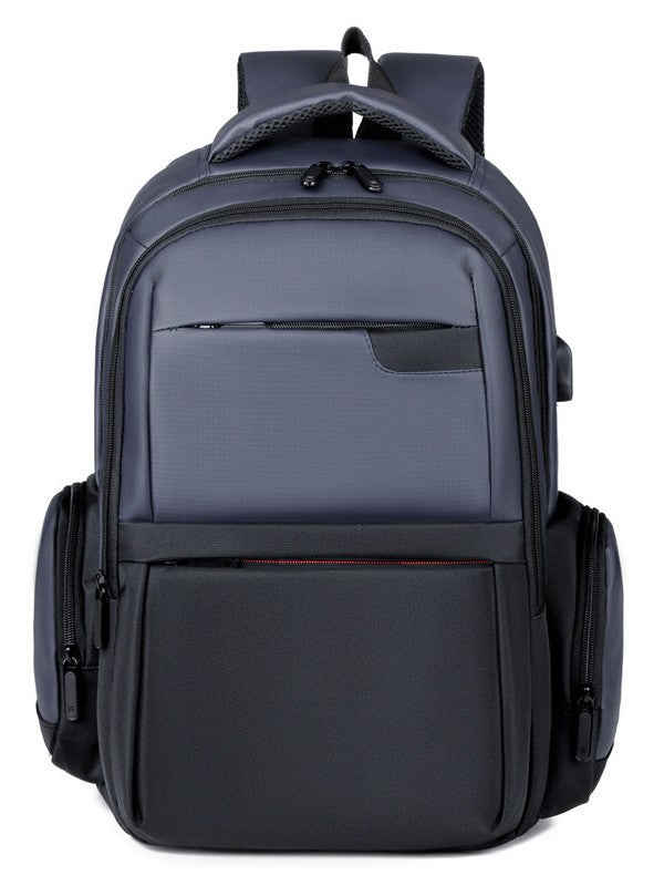 Men's Large Capacity Business Simple Western Style Multifunctional Backpacks