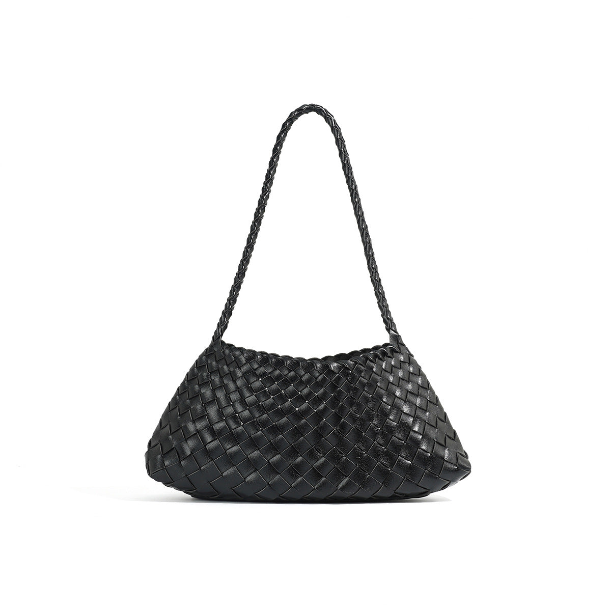 Classy Women's Hand-woven High-grade Versatile Commuter Underarm Bag