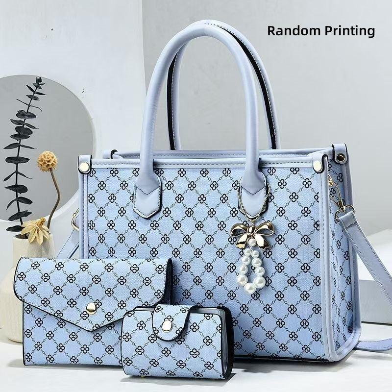 Women's Retro Korean Style High Sense Large Capacity Handbags