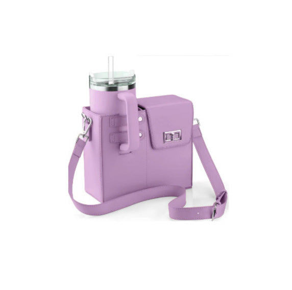 Portable Beverage Bottle Kettle Trendy Design Women's Messenger Bag