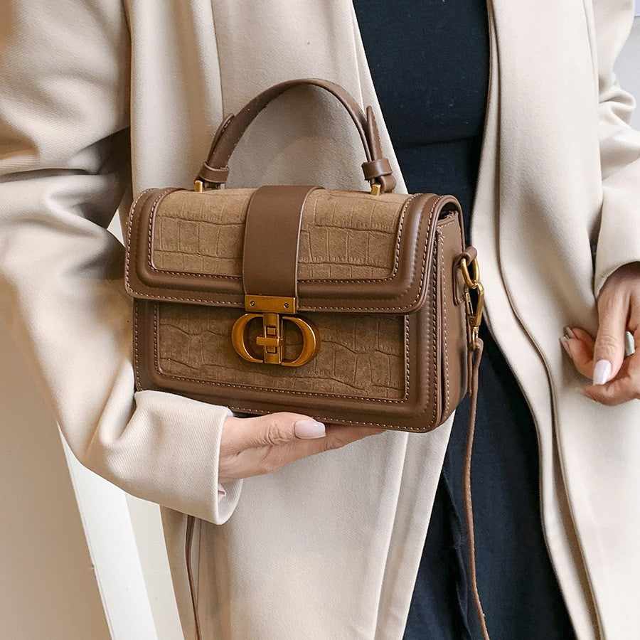 Women's Autumn Advanced Texture Design Western Style Light Luxury Single Underarm Bag