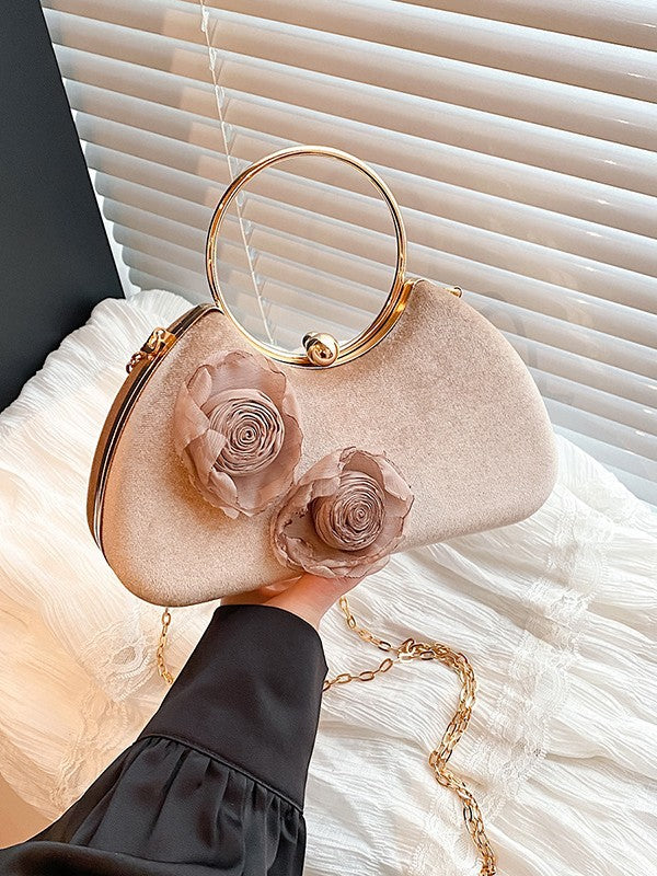 Luxury Dinner Retro Portable Box Advanced Women's Handbag