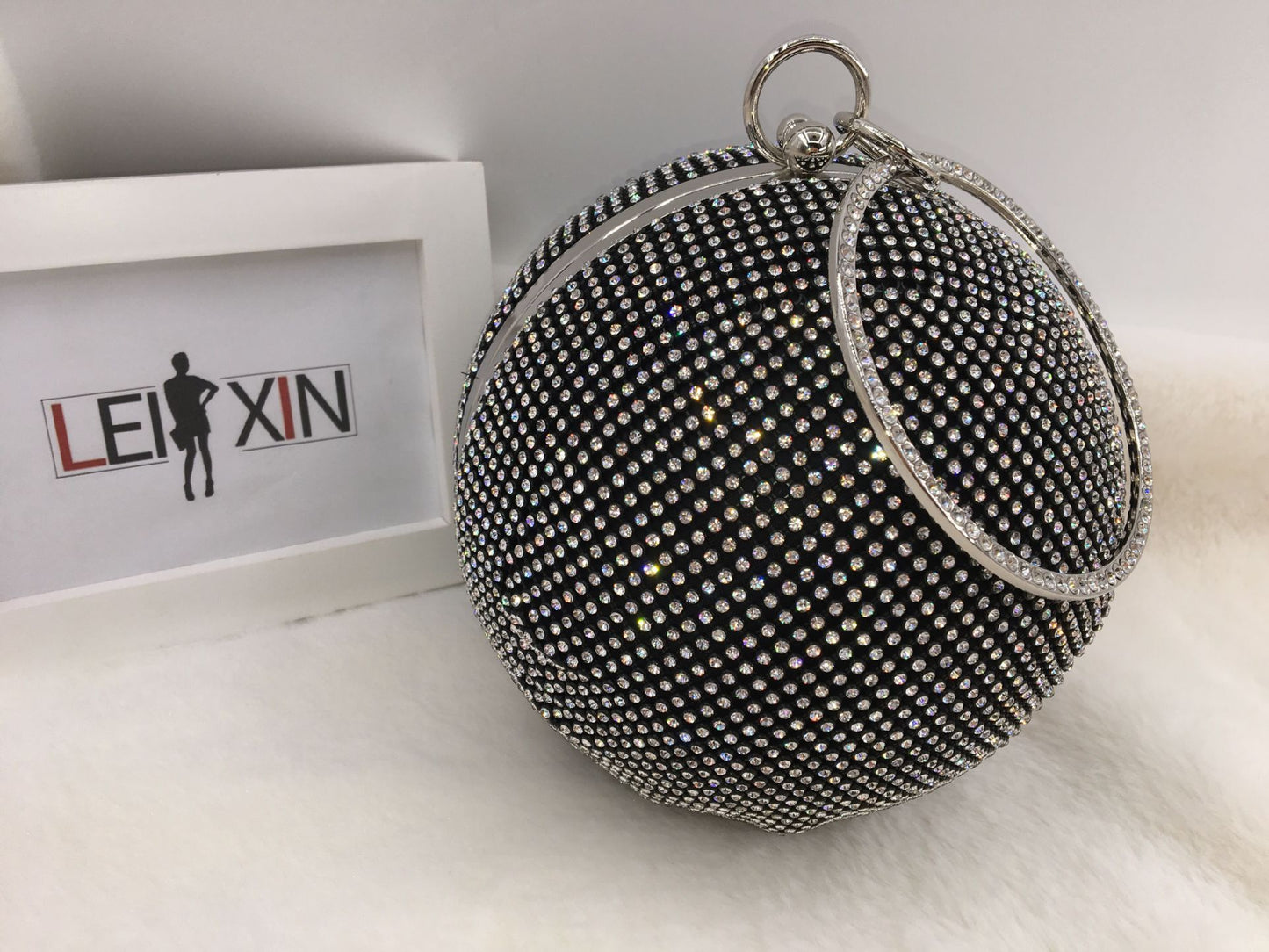 Women's Round Mini Summer Shiny Spherical Simple Shoulder Bags