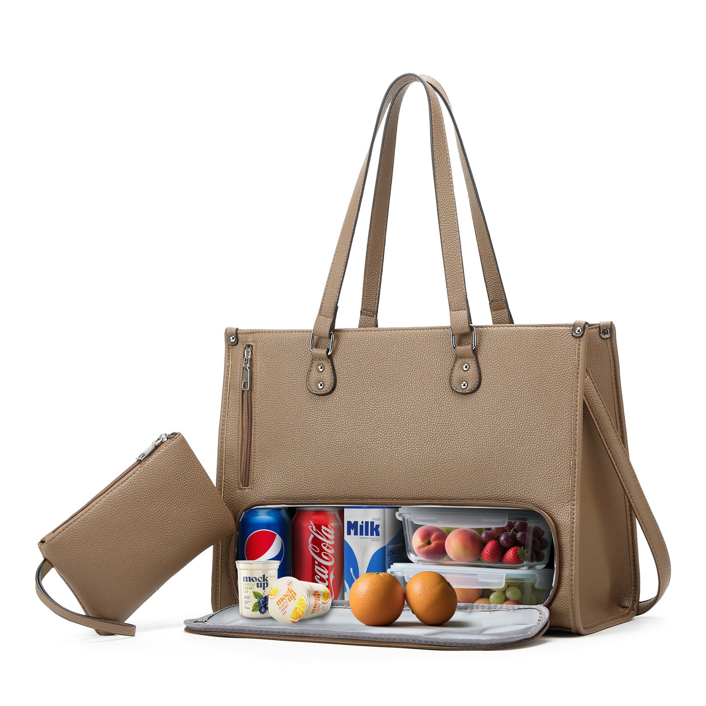 Women's Trendy Large Capacity Portable Multifunctional Computer Women's Shoulder Bag