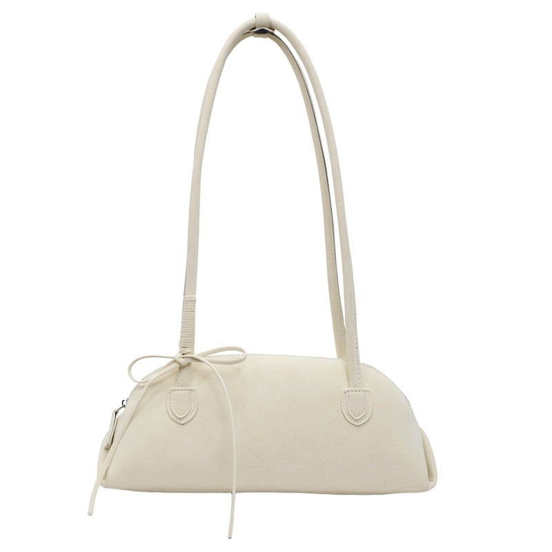 Women's Summer Solid Color Shell Fashion Trend Textured Underarm Bag