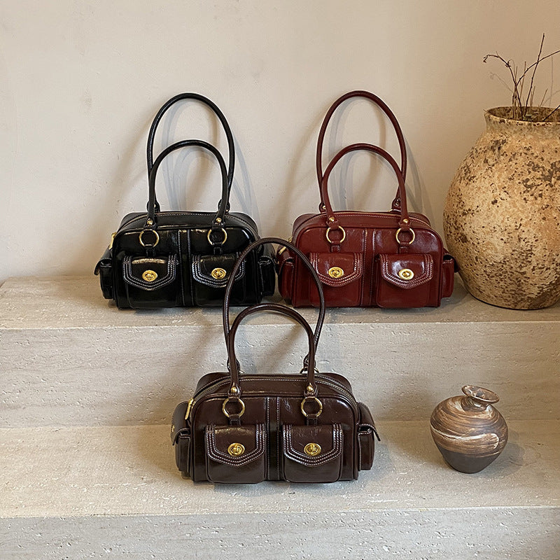 Vintage Fashion High Sense Large Capacity Ladies Bags