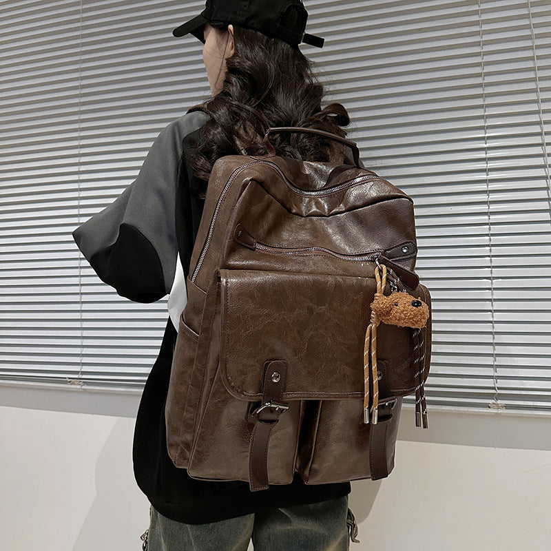 Women's & Men's Trendy Cool Retro Style Large Capacity Backpacks