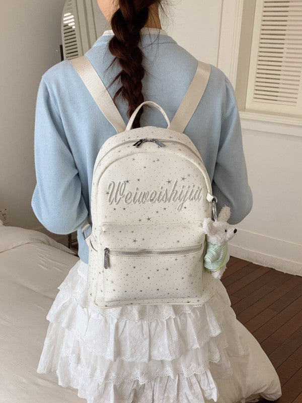 Women's Girly Style Printed Korean Cute Lightweight Women's Backpack